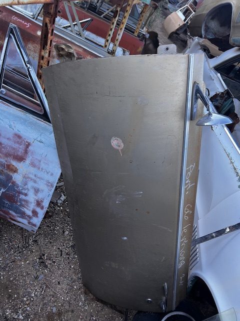 1966-7 Pontiac Lemans 2dr HT or Conv Driver Door shell (#66POLDDB)