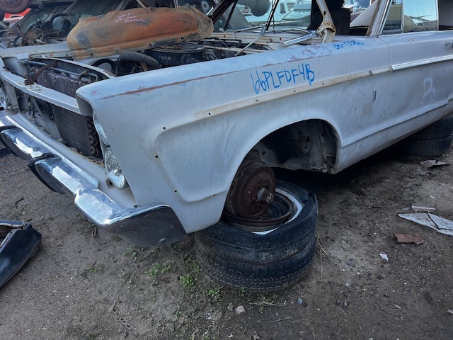 1966 Plymouth Fury Driver Fender Shell (#66PLFDF4B)