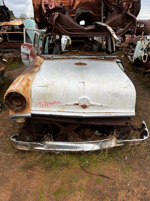 1957 Pontiac hood (#57POH001C)