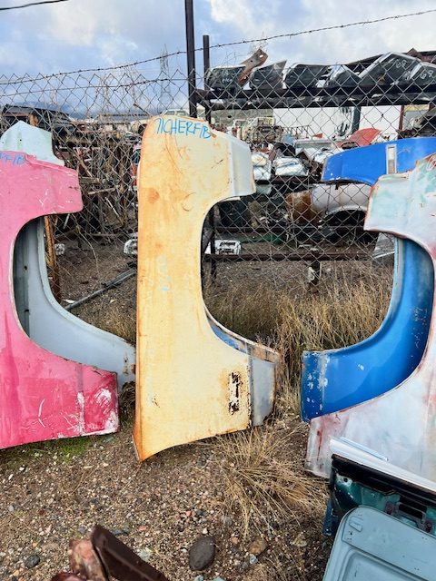 1971-2 Chevrolet El Camino/ Station Wagon Passenger Fender (#71CHERF1B)