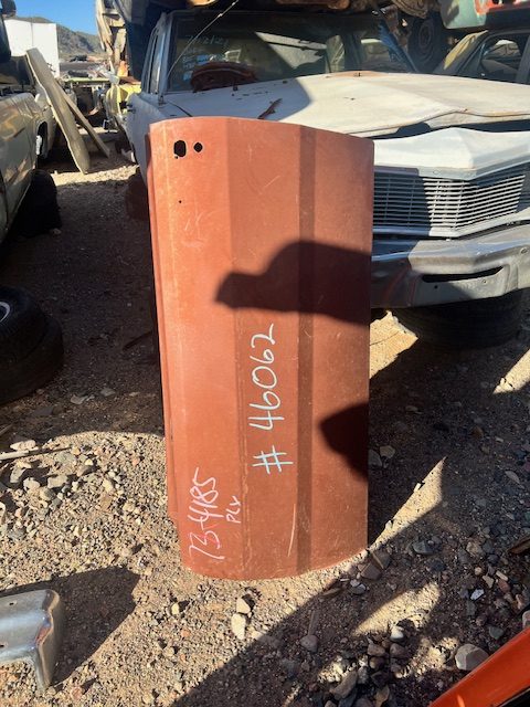 1973 Plymouth Valiant Driver Door Shell (#73PlYVDDB)