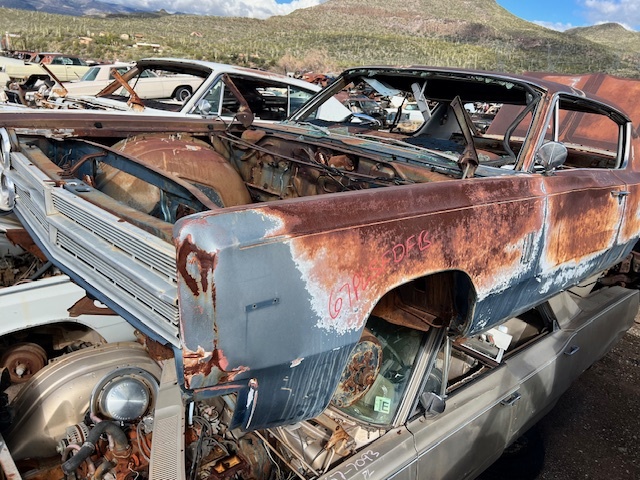 1967 Plymouth Sport Fury Driver Fender Shell (#67PLSFDFB)