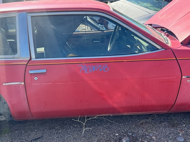 1979 Chevrolet Monza Passenger Door SHELL (#79CHMPDB)