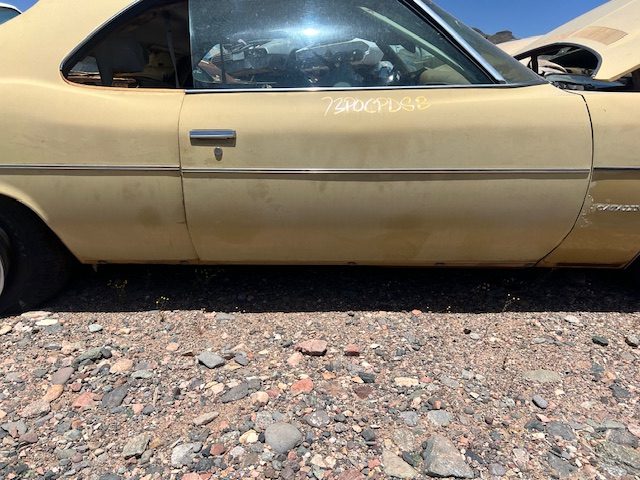 1973 Pontiac FULL size 2dr HT/CONV Passenger Door Shell (#73POCPDSB)