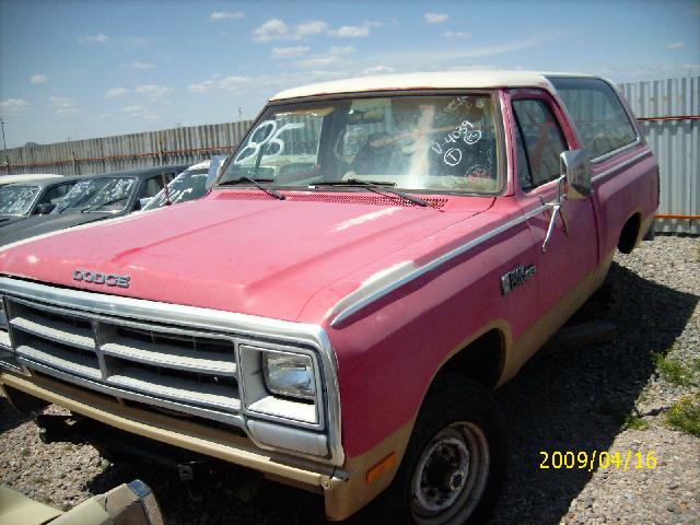 1985 Dodge Ramcharger (#85DG4039R)