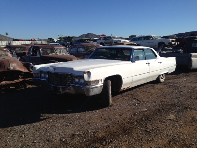 1969 Cadillac Sedan De ville 4dr Ht (#69CA1874D) 