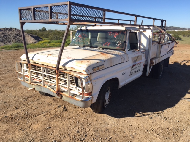 1970 Ford F350 Flatbed Truck (#70F01361D)