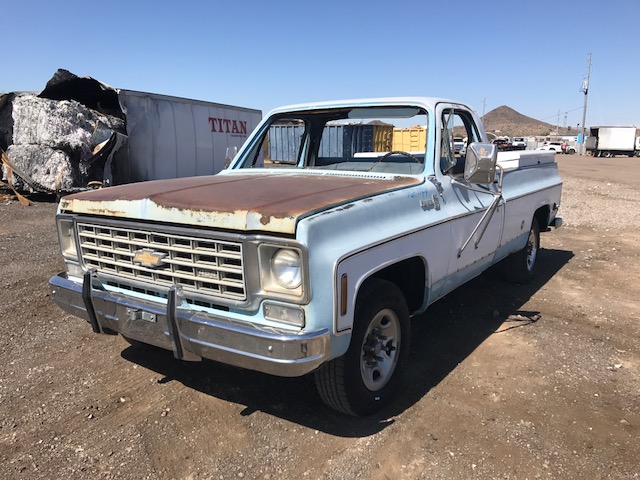 1976 Chevrolet Cheyenne C20 Long Bed Fleet Side (#76CH7144D)