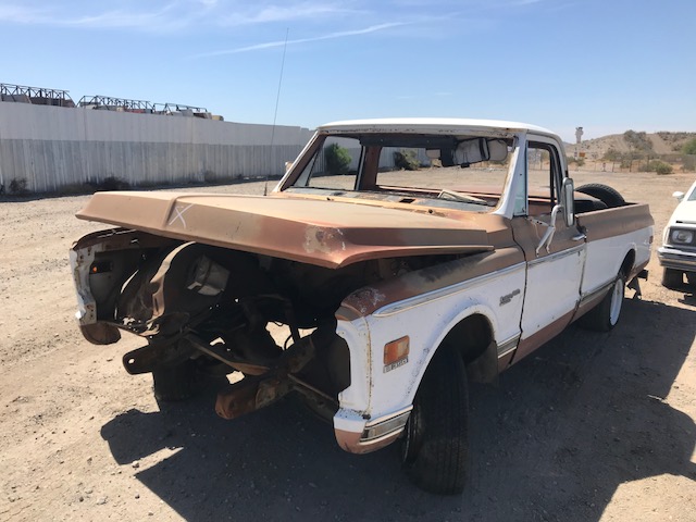 1972 Chevrolet 1/2 Ton Custom Deluxe Long Bed Fleetside (#72CH3039D)