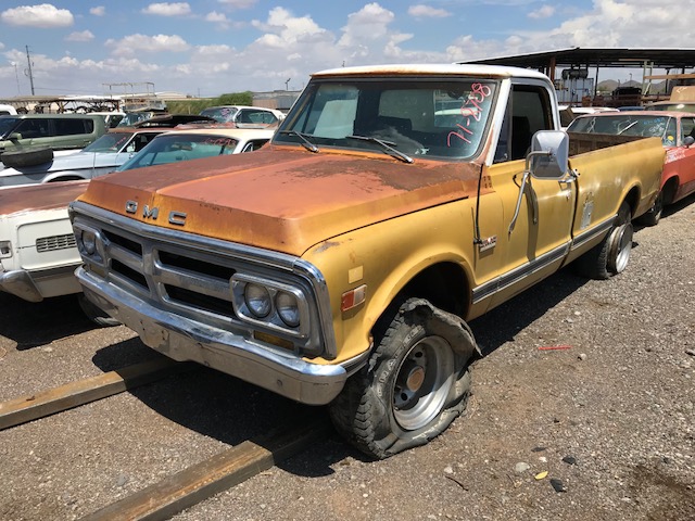 1971 GMC three-quarter ton Long Bed Fleetside (#71GM8708D)