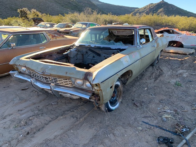 1968 Chevrolet Impala Custom 2 Door HT (#68CH4359B)