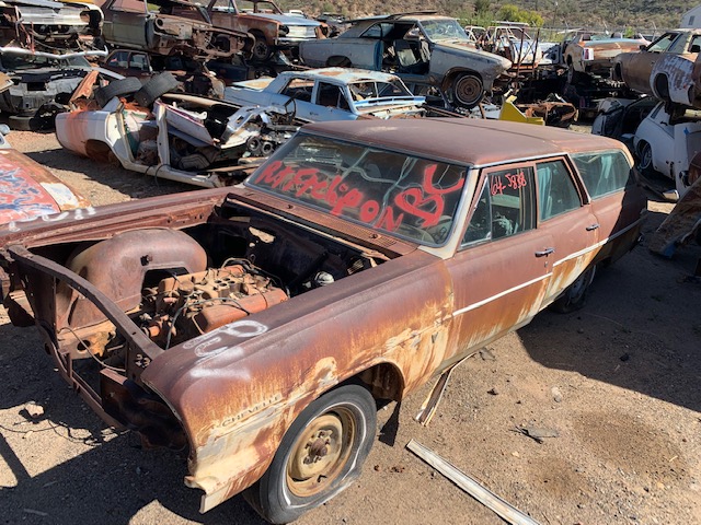 1964 Chevrolet Malibu 4 Door Station Wagon (#64CH5838B)