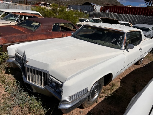 1970 Cadillac Coupe DeVille 2dr HT  (#70CA0086B)