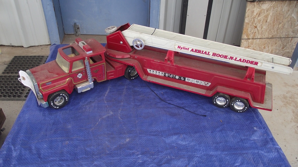 Nylint Hook and Ladder Fire Truck  $75