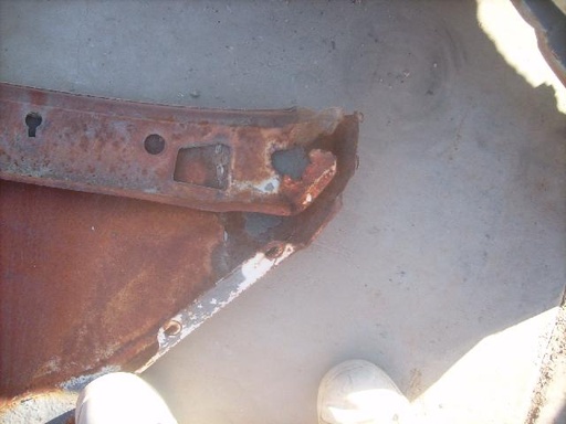 1957 Ford Ford Car Passenger Front Fender (#1118C)