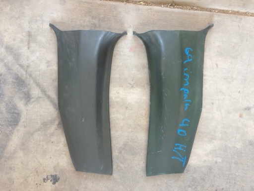 1969 Chevrolet Impala Hing Pillar Covers, Interior (#69CHHP1)