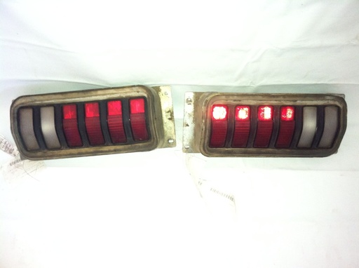 1972 DODGE DEMON TAIL LIGHT ASSEMBLYS 