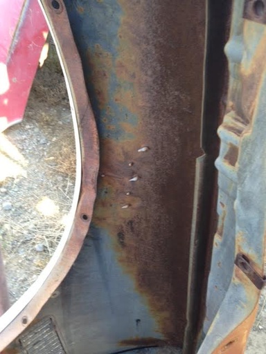 1970 Pontiac Firebird Passenger Fender (#70PFRD) $200