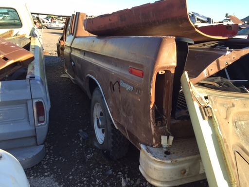 1974 Ford F2 50 Long Bed Fleetside bed (#74F0LB2D) $350 