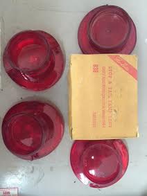 1964 Chevrolet Biscayne Stop & Tail Lamp Lenses (#64CHTL1D) $12 