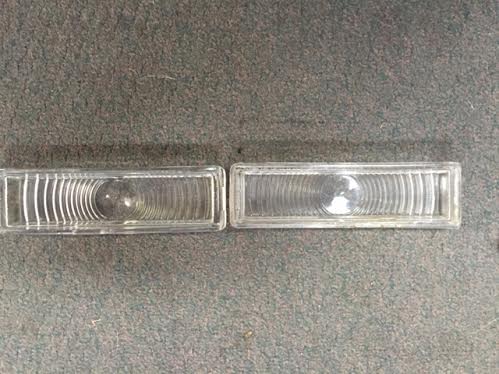 1948 Chevrolet Car Front Parking Lamp Lens (pair) Oem/Nos (#48CHFPL1D) $160