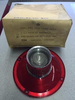 1964 Ford Galaxie Stop & Tail Lamp Lens (#64FOBL2D) $25 