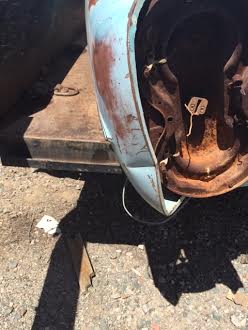 1958 Cadillac Coupe De Ville Driver's Fender (#58CALFD) $500