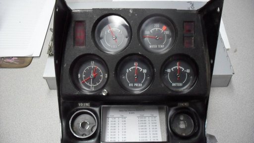 1976 Chevrolet Corvette Guage Cluster (#76CHVCD)