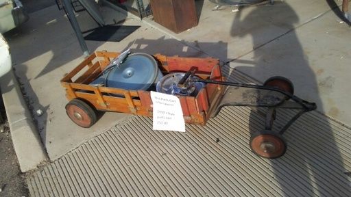 1950's style Parts Cart. (#50PC1D)