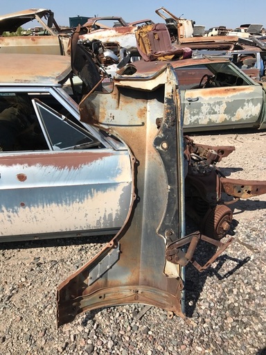 1966 Buick skylark passenger front fender (#66BUSR7D)