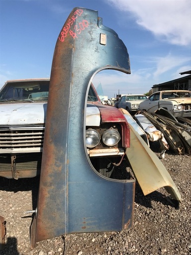 1968 Buick Skylark Passenger Fender (#68BUSR9D)