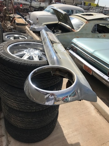 1961-3 Ford Thunderbird Rear Bumper (#63FOTBRBD)