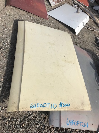 1964 Ford Galaxie Convertible Trunk Lid (#64FOFT1D)