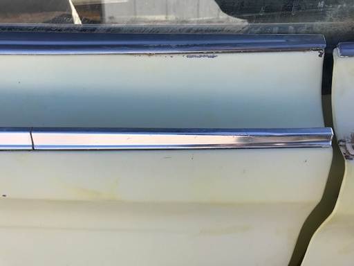 1966 Dodge Charger Passenger Quarter Upper Trim Extension (#66DGCQTERD)