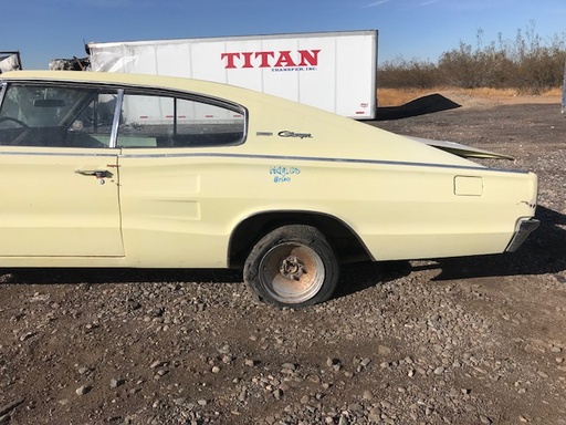 1966 Dodge Charger Driver Side Rear 1/4 Quarter (#66DGLQD) $1500