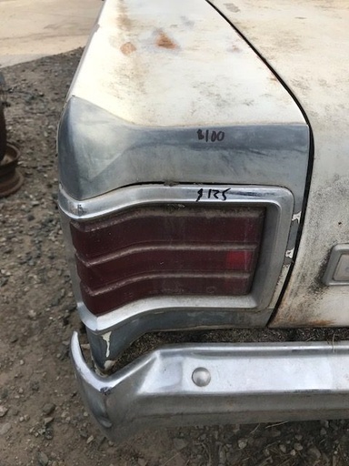 1966 Plymouth Belvedere Rear Quarter Extension and Taillight (#66PLBTLB)