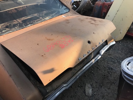 1968 Pontiac Lemans 2dr HT Trunk Lid (#68POLTD)