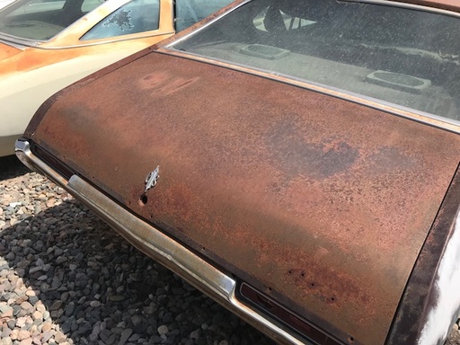 1968 Oldsmobile Cutlass Trunk Lid (#68OLCTD)