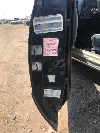 1986 Chevrolet El Camino Driver Side Door (#86CHELD)