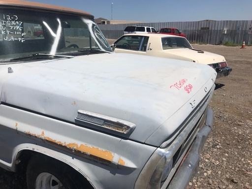 1972 Ford F100 Hood (#72FOTHD) $500