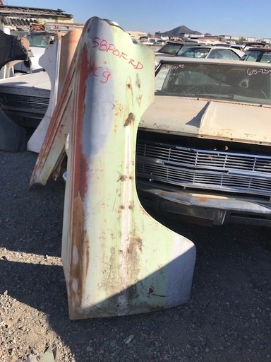 1958 Pontiac Passenger Fender (#58POFRC)