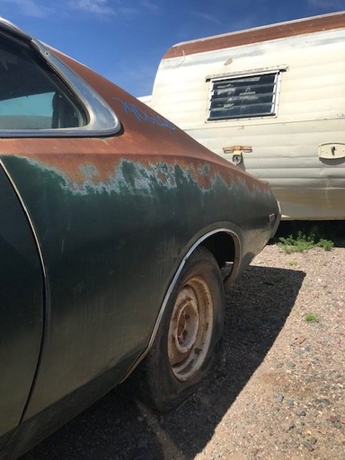 1974 Dodge Charger 2 Door HT Driver Quarter (#74DGLQD)