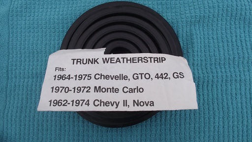 Chevrolet Weather Strip (Trunk) (#CHWS4BC)