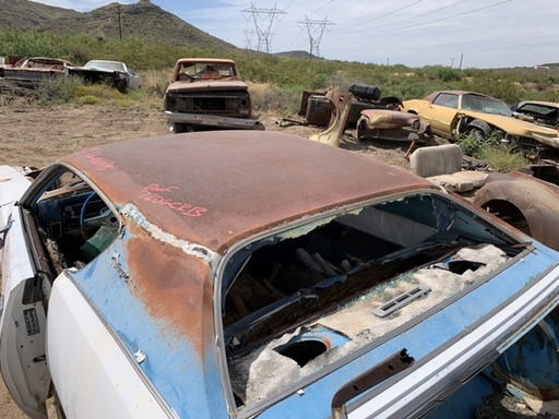 1972 Dodge Charger Roof (#72DGCRB)