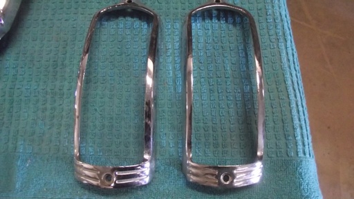 1941 Cadillac Tail Light Bezels (#41CATB2BE)