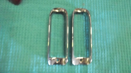 1956 Oldsmobile Park Light Bezels (#56OLPB2AE)