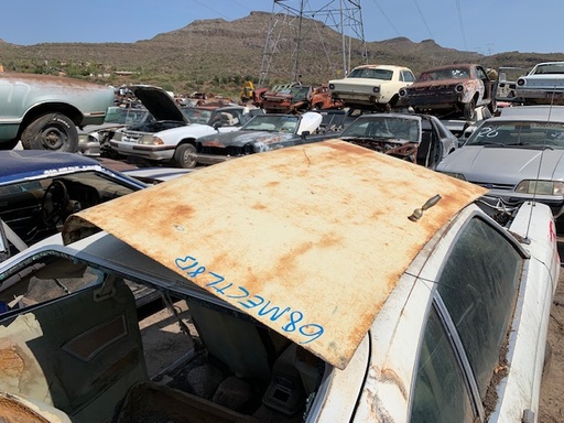 1968 Mercury Cougar Trunk Lid (#68MECTL8B)