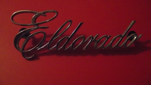 1972 Cadillac Deck Lid Script (#72CADS5DE)