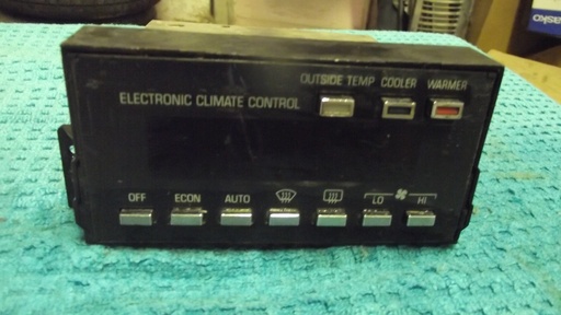 1988 Cadillac Climate Control (#88CACCB5E)