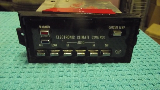 1986 Cadillac Climate Control (#86CACCB5E)